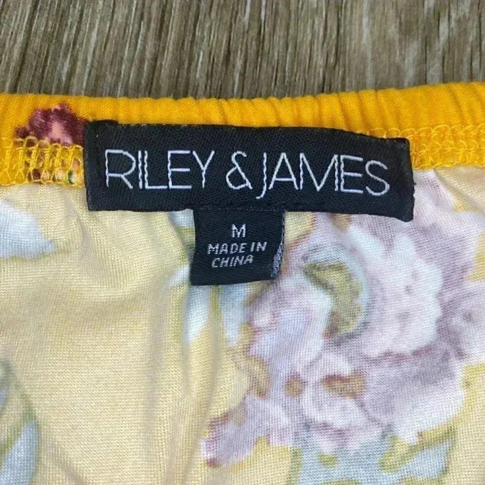 Womens Riley & James Yellow Romper - M - Picture 5 of 5